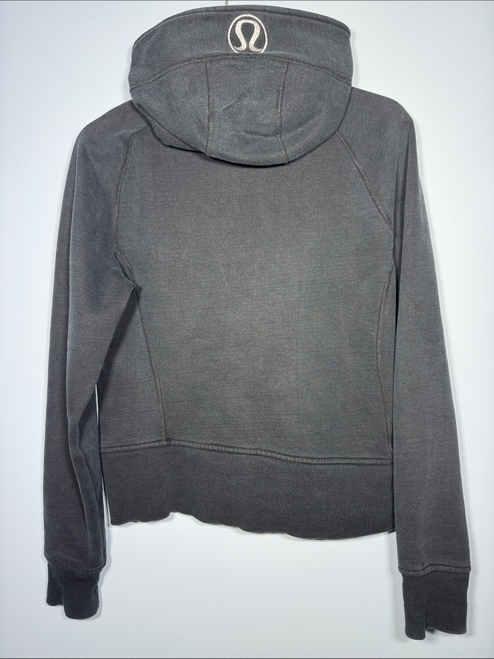 Lululemon OG Scuba Hoodie Black Size 12 – Classic Vintage - Picture 3 of 8